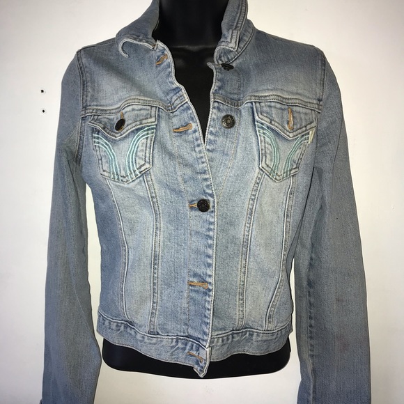 Hollister light wash Jean jacket - Picture 2 of 3